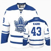 Reebok Toronto Maple Leafs 43 Men's Nazem Kadri White Premier Third NHL Jersey